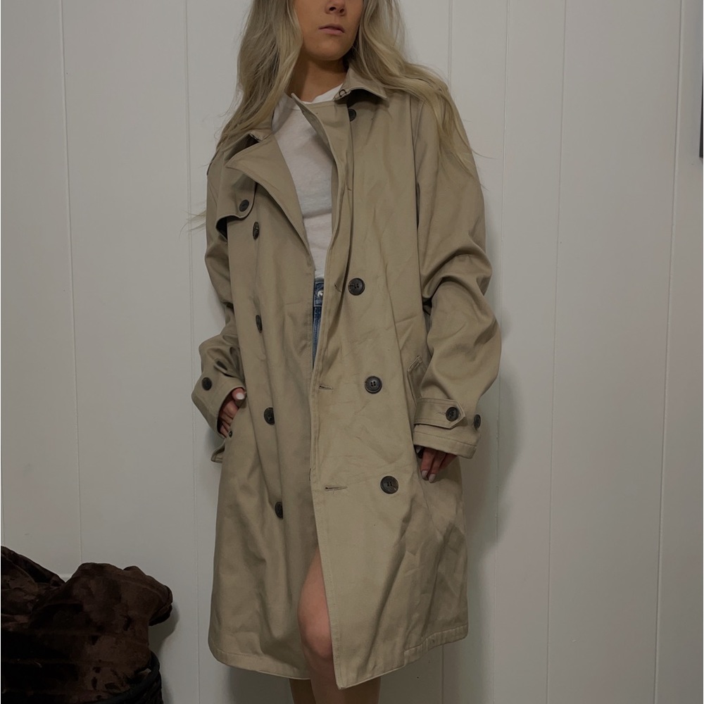 Topman | Classic Trench Coat Tan